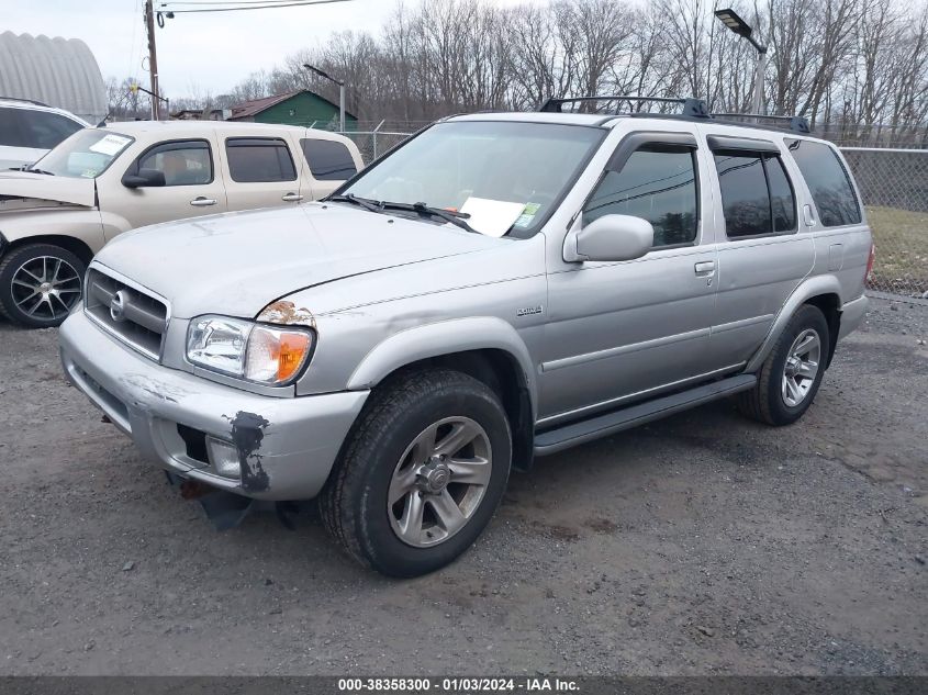 2004 Nissan Pathfinder Le Platinum VIN: JN8DR09Y64W913000 Lot: 38358300