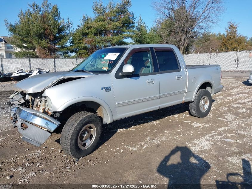 2003 Ford F-150 Lariat/Xlt VIN: 1FTRW08L73KD61061 Lot: 38358526