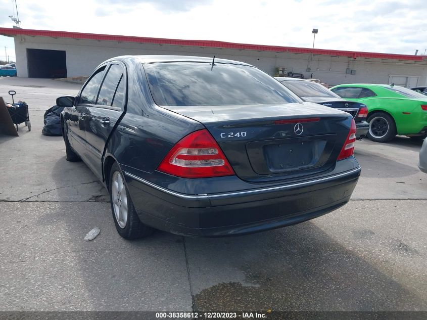 WDBRF61J72F180978 2002 Mercedes-Benz C-Class Base (M6)