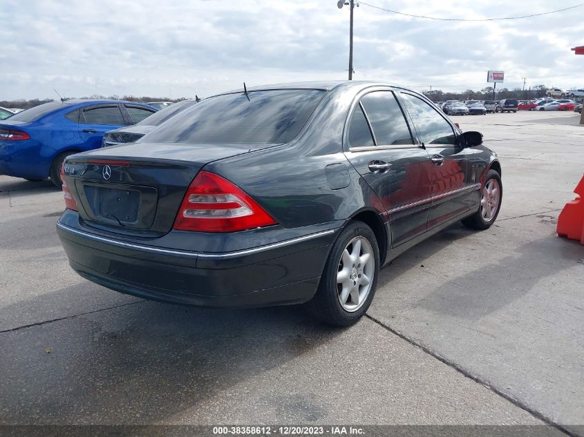 WDBRF61J72F180978 2002 Mercedes-Benz C-Class Base (M6)