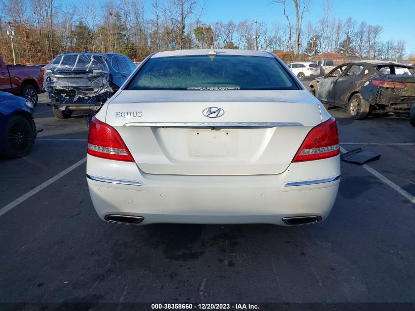 2013 Hyundai Equus Ultimate VIN: KMHGH4JH4DU072140 Lot: 38358660