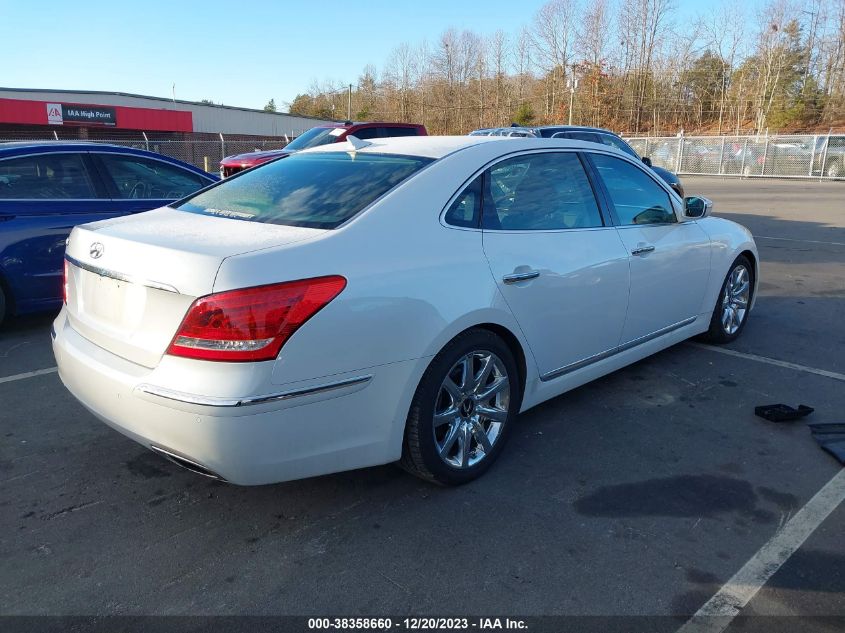 2013 Hyundai Equus Ultimate VIN: KMHGH4JH4DU072140 Lot: 38358660