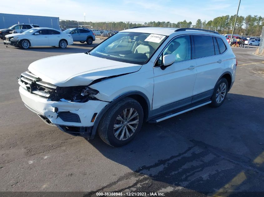 2018 Volkswagen Tiguan 2.0T Se/2.0T Sel VIN: 3VV3B7AXXJM042204 Lot: 38358945