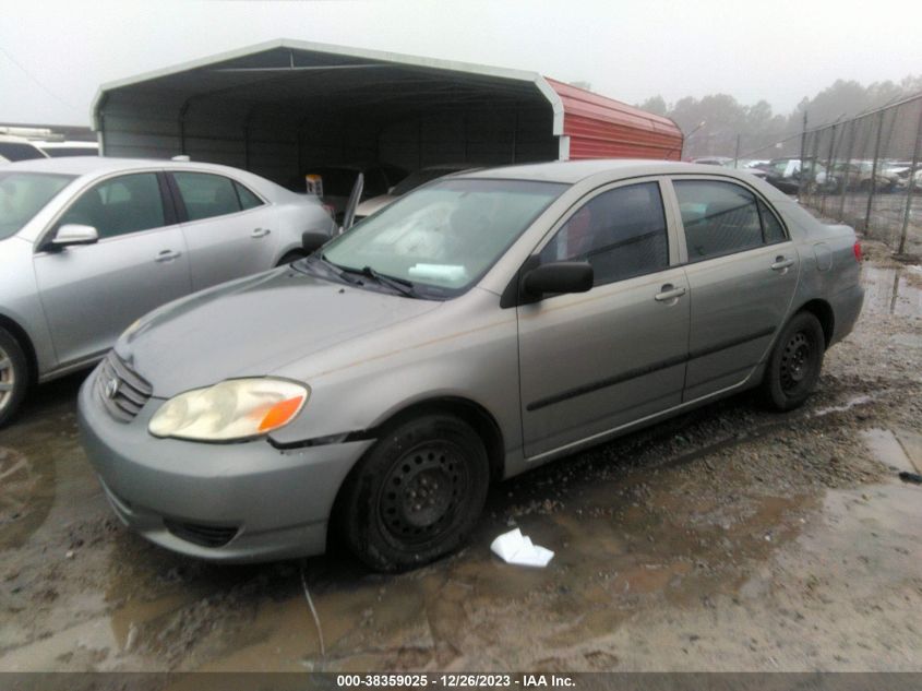 2003 Toyota Corolla Ce VIN: JTDBR32E332011253 Lot: 38359025