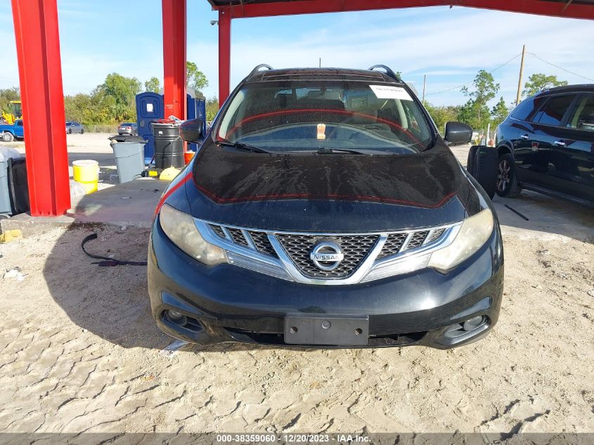 2011 Nissan Murano Sv VIN: JN8AZ1MW2BW180567 Lot: 38359060