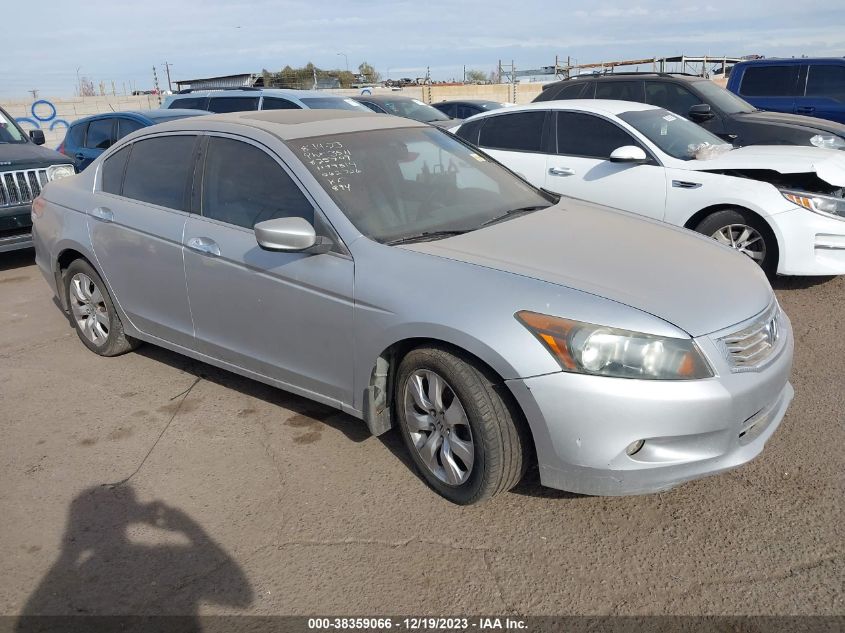 2008 Honda Accord Exl VIN: 1HGCP36848A062726 Lot: 38101039