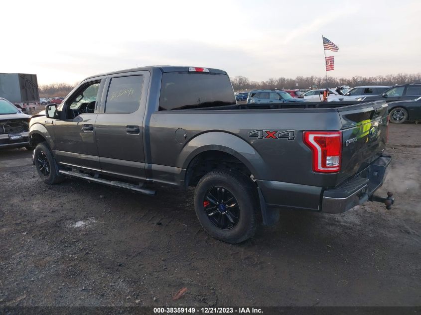 2016 Ford F-150 Xlt VIN: 1FTFW1EF6GKE87554 Lot: 38359149