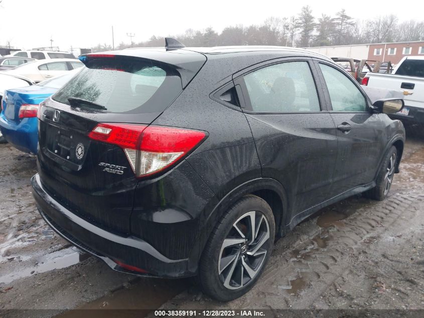 2019 Honda Hr-V Sport VIN: 3CZRU6H11KG717057 Lot: 38359191