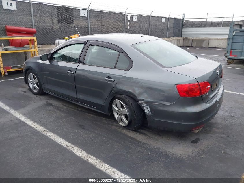 2014 Volkswagen Jetta 2.0L S VIN: 3VW2K7AJXEM237602 Lot: 38359237