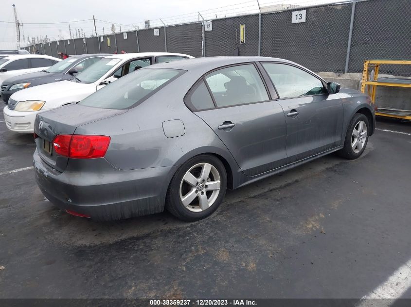 2014 Volkswagen Jetta 2.0L S VIN: 3VW2K7AJXEM237602 Lot: 38359237