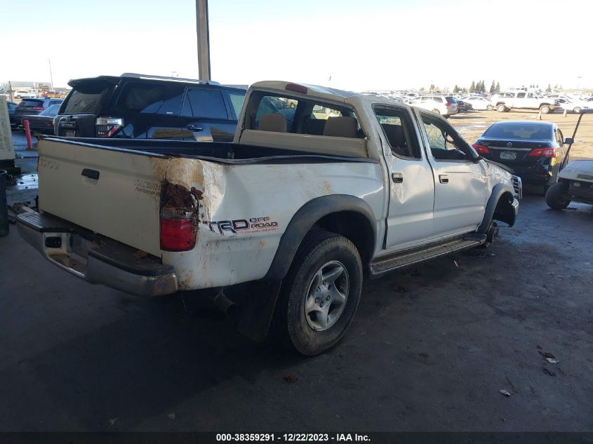 2004 Toyota Tacoma Prerunner V6 VIN: 5TEGN92N74Z358831 Lot: 38359291