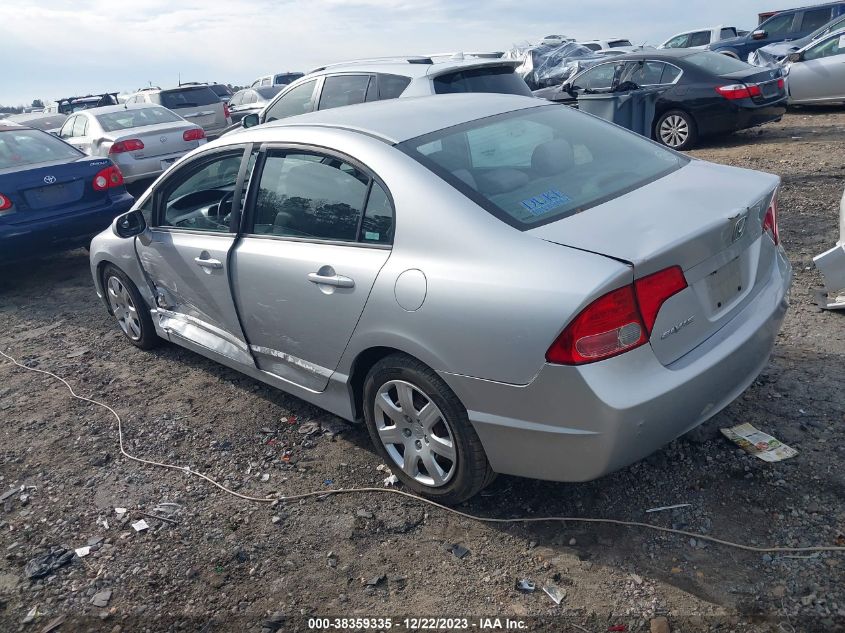 1HGFA16546L030840 2006 Honda Civic Lx