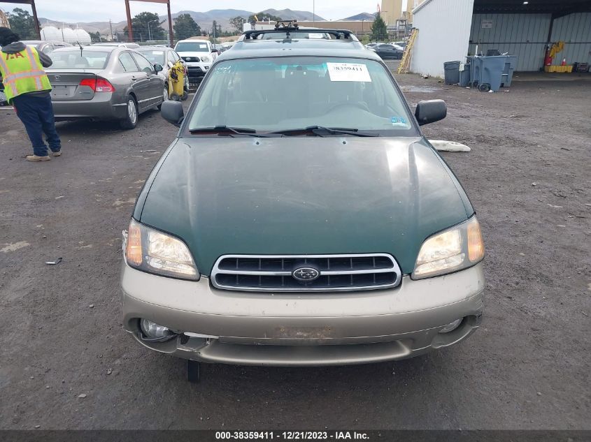 2002 Subaru Legacy Outback W/All Weather Pkg VIN: 4S3BH675427602898 Lot: 38359411