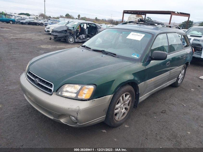 2002 Subaru Legacy Outback W/All Weather Pkg VIN: 4S3BH675427602898 Lot: 38359411