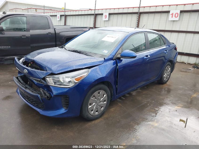 2020 Kia Rio S VIN: 3KPA24AD6LE307238 Lot: 38359823