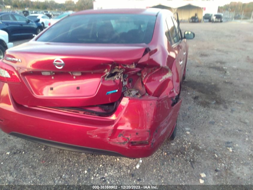 2013 Nissan Sentra Sv VIN: 3N1AB7APXDL564446 Lot: 38359902