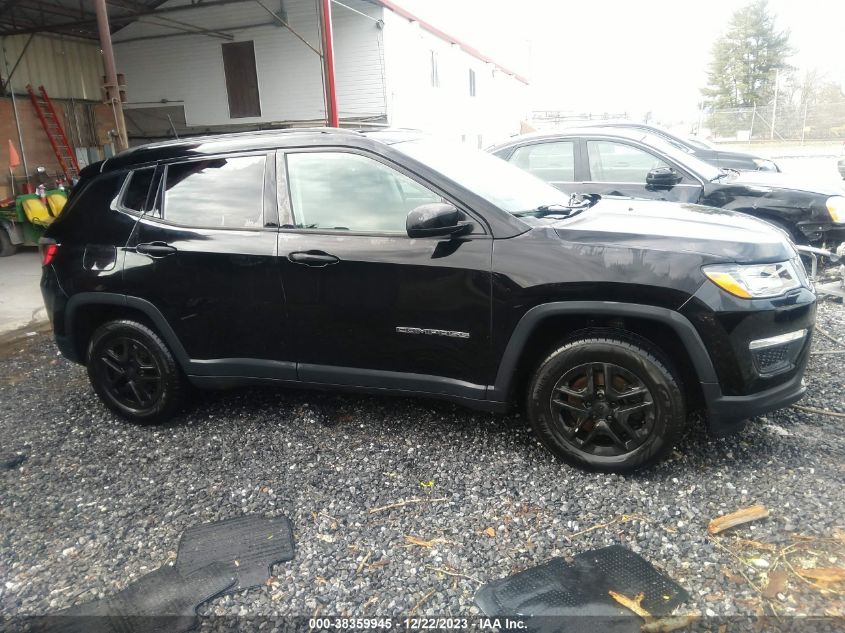 2018 Jeep Compass Sport Fwd VIN: 3C4NJCAB2JT125641 Lot: 38359945