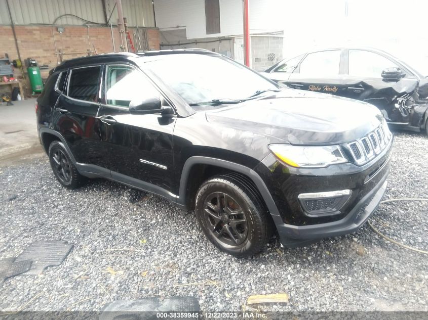 2018 Jeep Compass Sport Fwd VIN: 3C4NJCAB2JT125641 Lot: 38359945