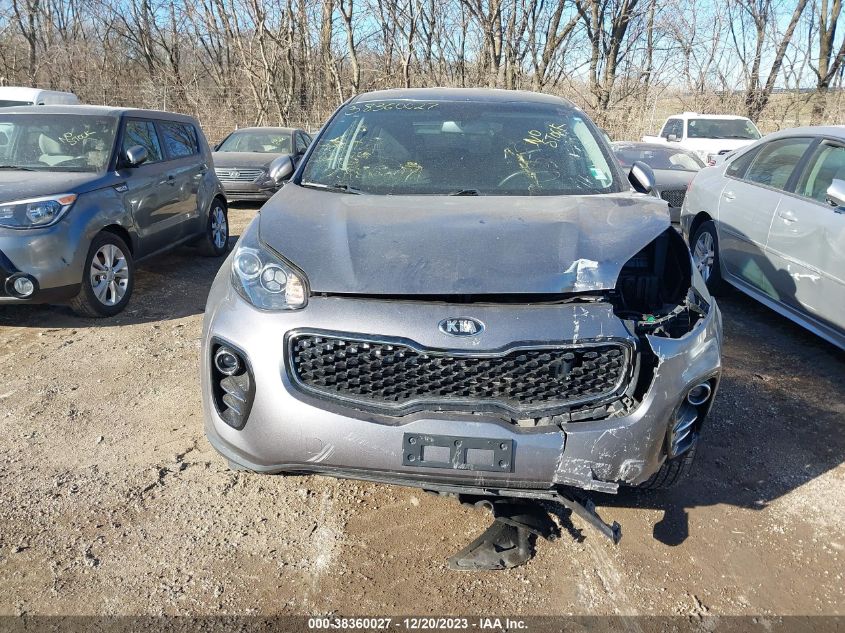 2017 Kia Sportage Lx VIN: KNDPMCACXH7292577 Lot: 38360027