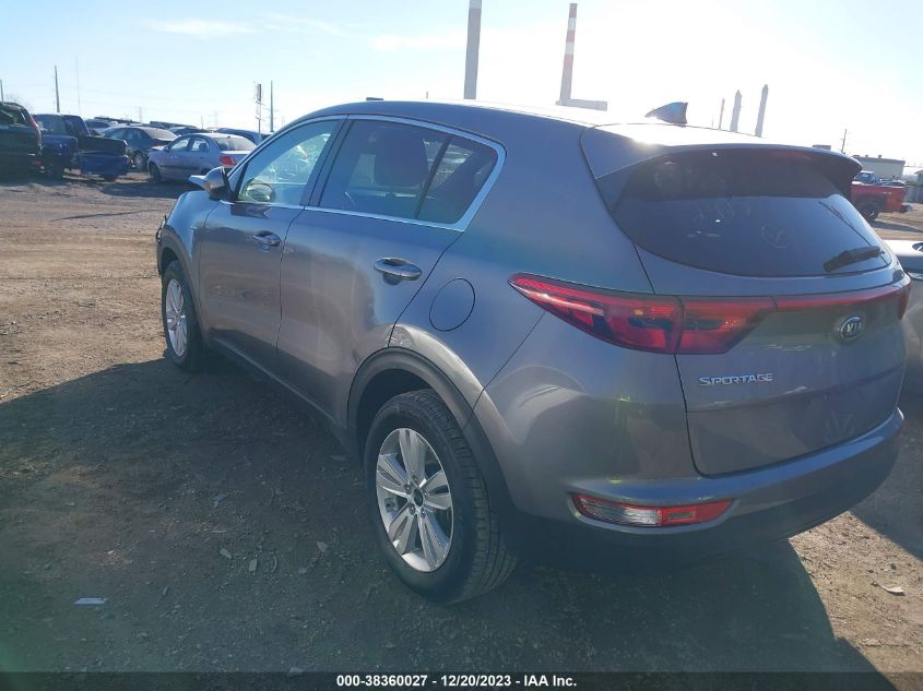 2017 Kia Sportage Lx VIN: KNDPMCACXH7292577 Lot: 38360027