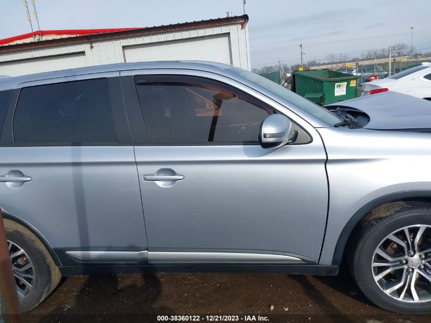 2017 Mitsubishi Outlander Se VIN: JA4AD3A34HZ023270 Lot: 38360122