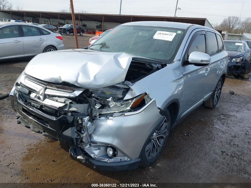 2017 Mitsubishi Outlander Se VIN: JA4AD3A34HZ023270 Lot: 38360122