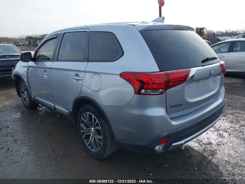 2017 Mitsubishi Outlander Se VIN: JA4AD3A34HZ023270 Lot: 38360122