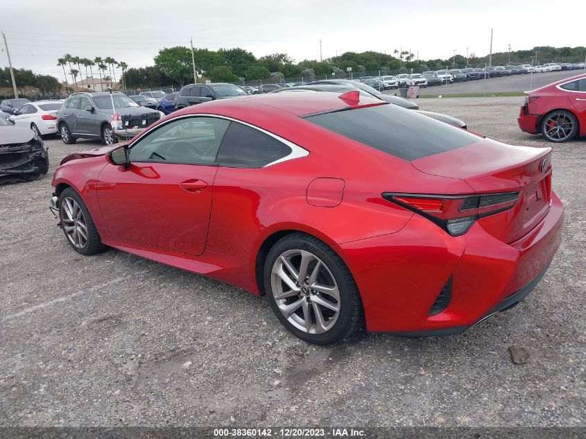 2020 Lexus Rc 300 VIN: JTHAA5BC3L5010825 Lot: 38360142