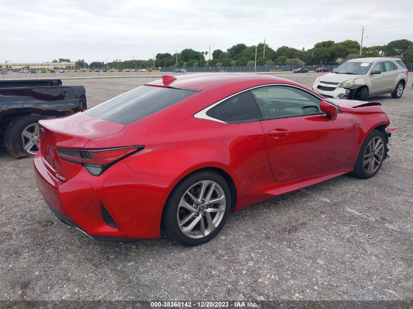 2020 Lexus Rc 300 VIN: JTHAA5BC3L5010825 Lot: 38360142