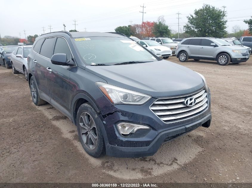 2016 Hyundai Santa Fe Se VIN: KM8SM4HF9GU153875 Lot: 38360159