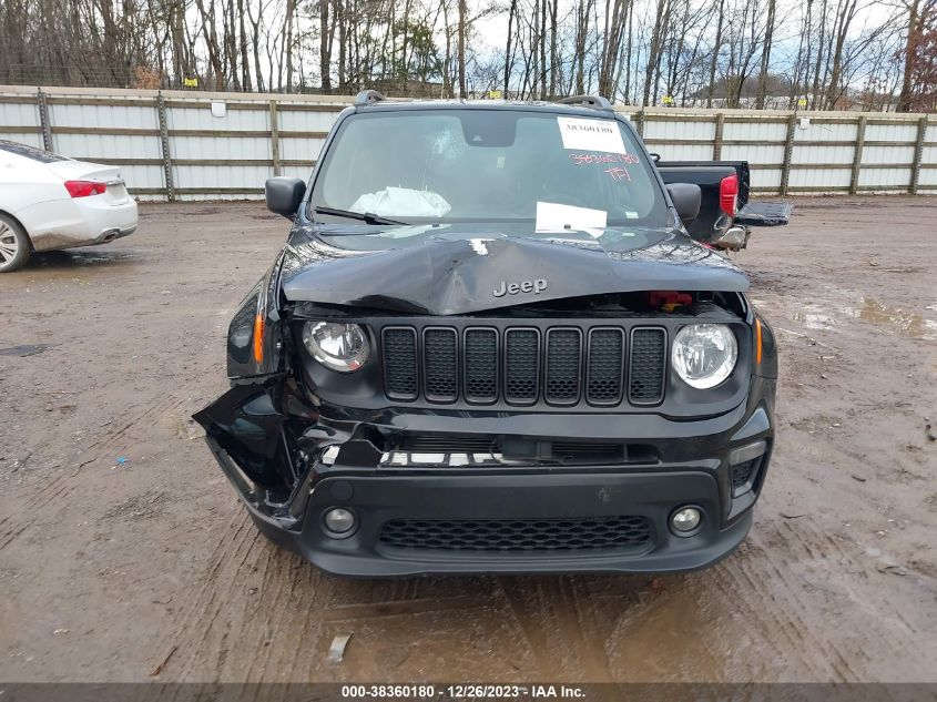 2021 Jeep Renegade Latitude Fwd VIN: ZACNJCBB8MPM39981 Lot: 38360180