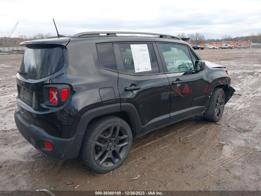 2021 Jeep Renegade Latitude Fwd VIN: ZACNJCBB8MPM39981 Lot: 38360180