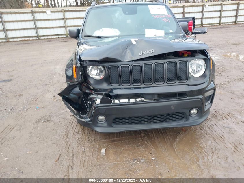 2021 Jeep Renegade Latitude Fwd VIN: ZACNJCBB8MPM39981 Lot: 38360180