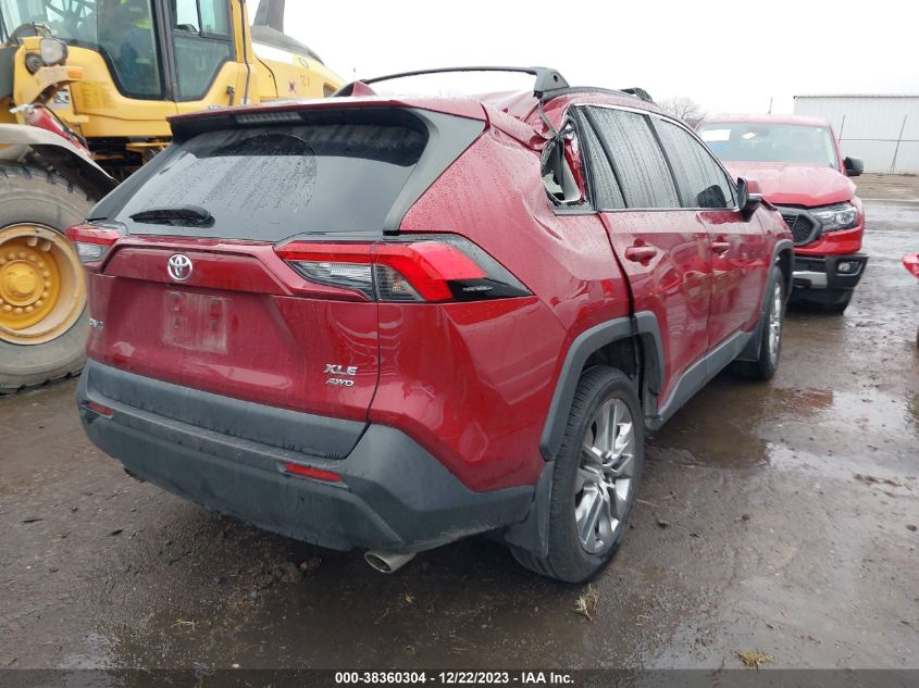 2020 Toyota Rav4 Xle Premium VIN: 2T3A1RFV7LC076521 Lot: 41903224