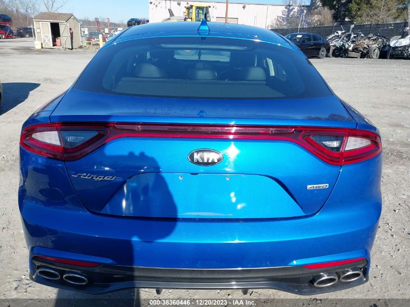 2018 Kia Stinger Premium VIN: KNAE25LA6J6026244 Lot: 38360446