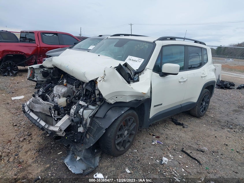 VIN ZACNJABB9LPL42856 2020 JEEP RENEGADE LATITUDE FWD