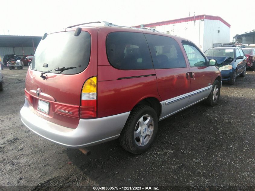 1999 Mercury Villager Estate/Sport VIN: 4M2XV11T2XDJ19891 Lot: 38360575