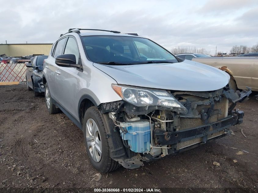 2015 Toyota Rav4 Le VIN: JTMBFREV9FJ020640 Lot: 38360668