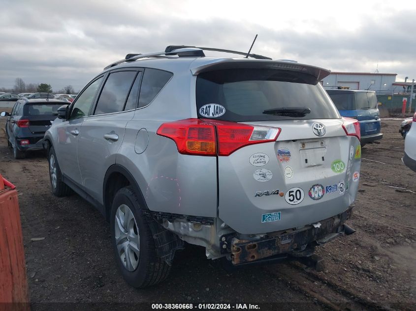 2015 Toyota Rav4 Le VIN: JTMBFREV9FJ020640 Lot: 38360668