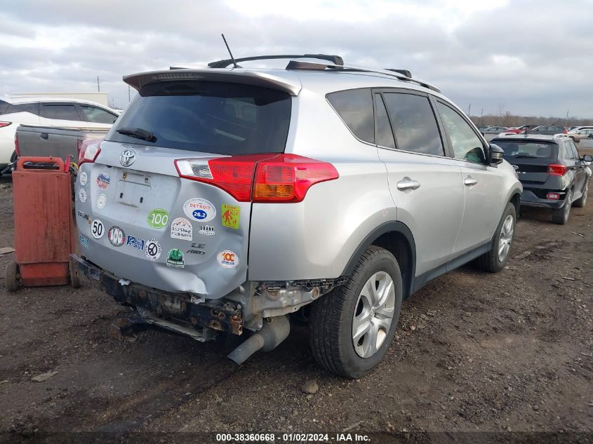 JTMBFREV9FJ020640 2015 Toyota Rav4 Le