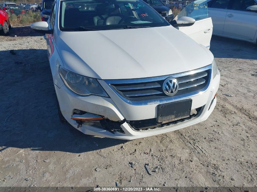 WVWNL9AN8AE524190 2010 Volkswagen Cc Sport