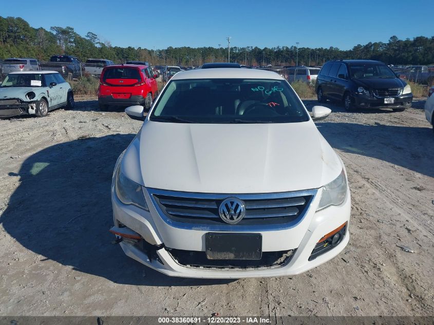 2010 Volkswagen Cc Sport VIN: WVWNL9AN8AE524190 Lot: 38360691