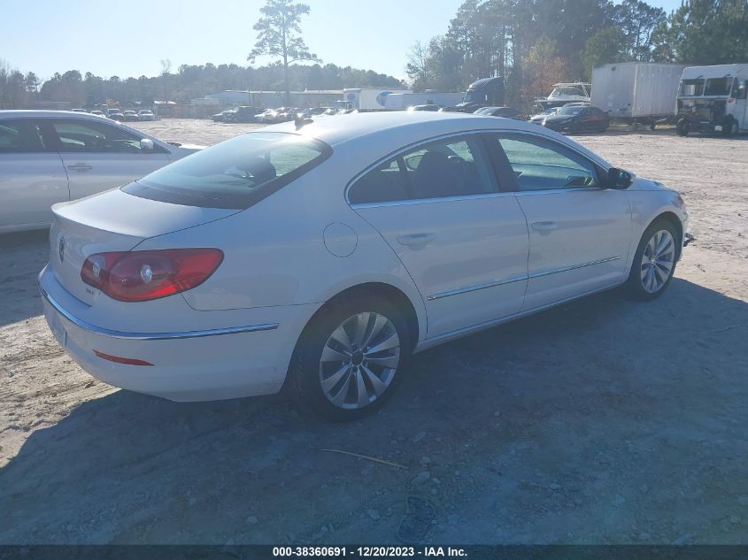 2010 Volkswagen Cc Sport VIN: WVWNL9AN8AE524190 Lot: 38360691