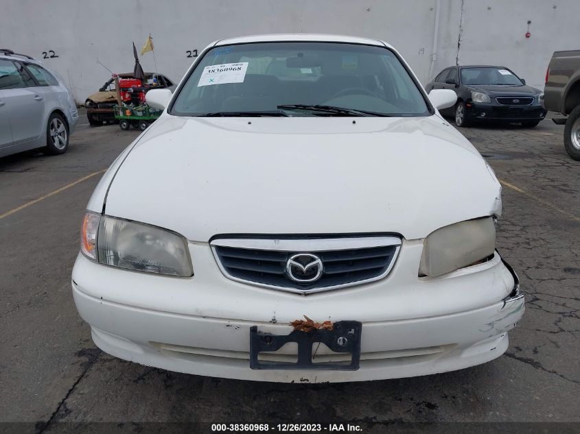 2002 Mazda 626 Lx VIN: 1YVGF22E025273523 Lot: 38360968