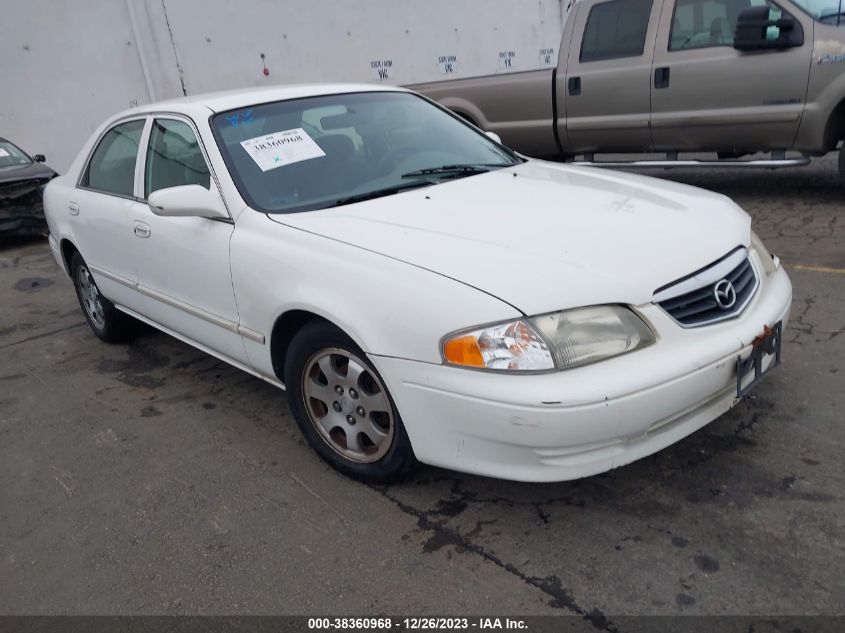 2002 Mazda 626 Lx VIN: 1YVGF22E025273523 Lot: 38360968