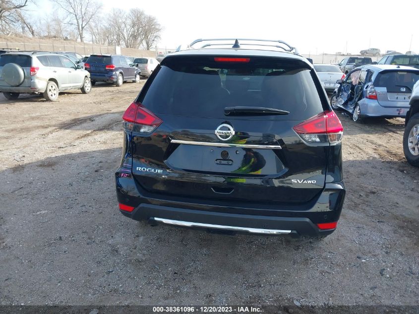 2020 Nissan Rogue Sv Intelligent Awd VIN: KNMAT2MV9LP536227 Lot: 38361096