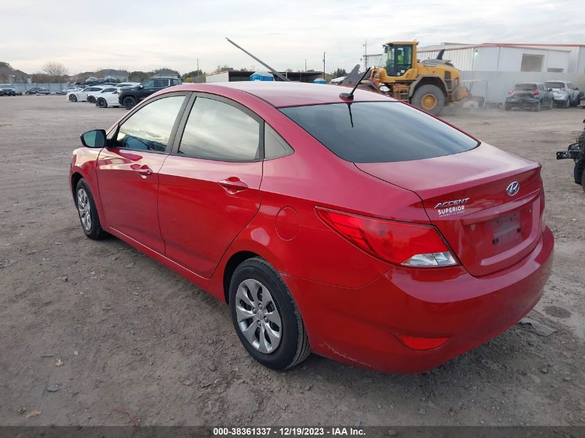 2017 Hyundai Accent Se VIN: KMHCT4AE5HU278513 Lot: 38361337