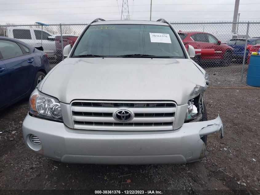 JTEDP21A840025388 2004 Toyota Highlander V6