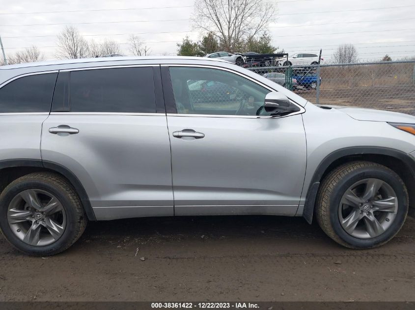 2019 Toyota Highlander Limited Platinum VIN: 5TDDZRFH8KS921049 Lot: 38361422