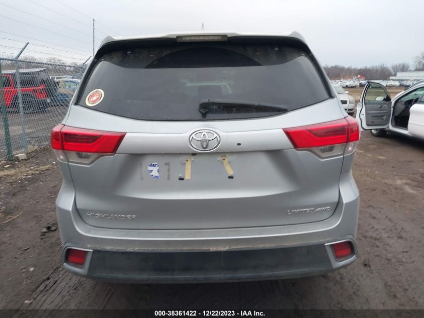 2019 Toyota Highlander Limited Platinum VIN: 5TDDZRFH8KS921049 Lot: 38361422